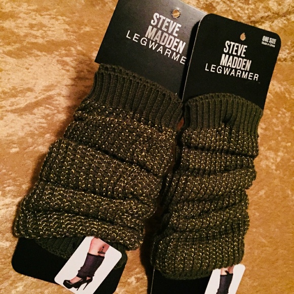 Steve Madden Leg Warmers One Size New With Tag - Picture 2 of 3
